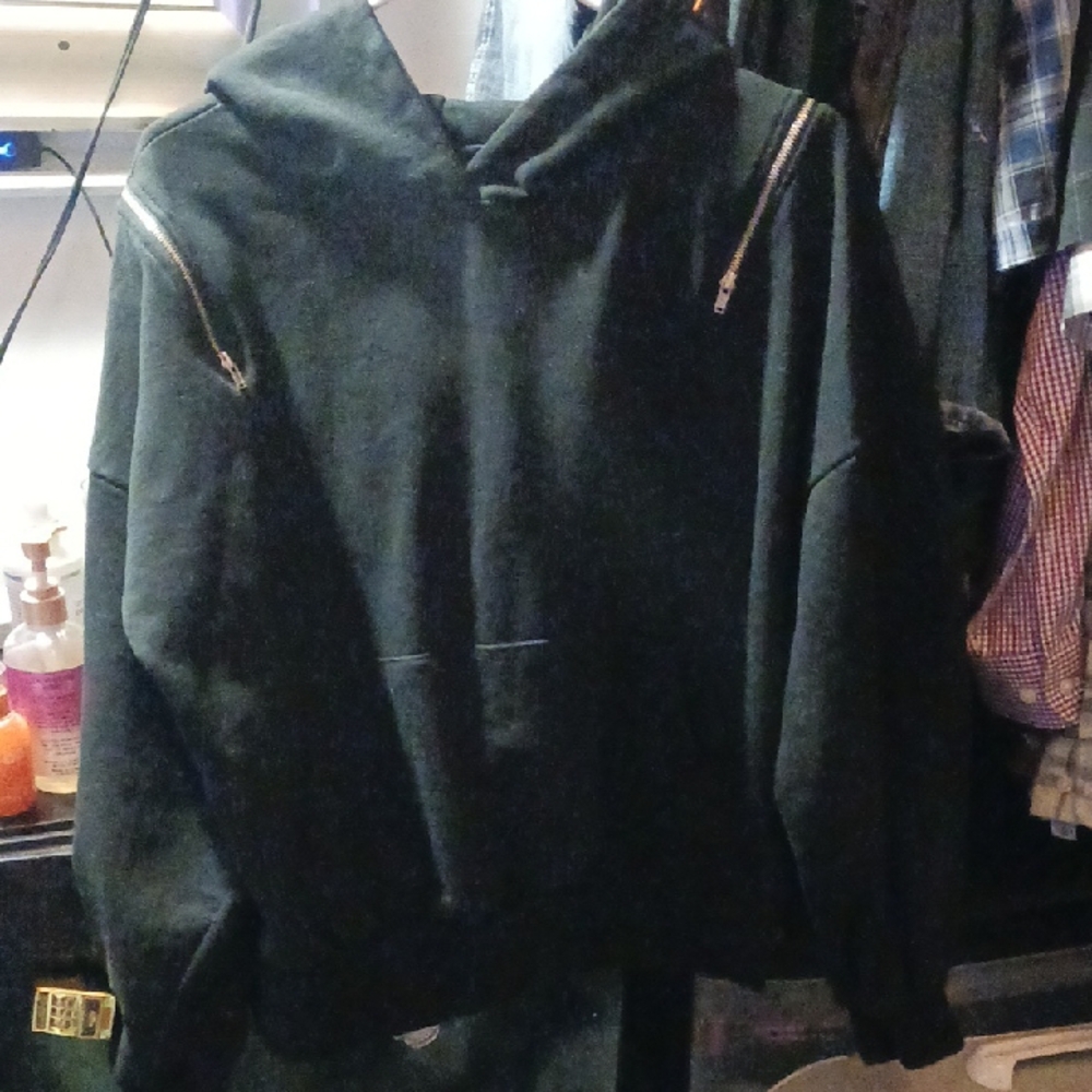 Black Hoodie Sweater